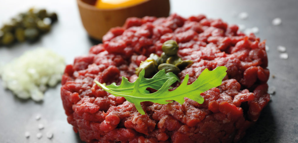 una tartare di fassona piemontese